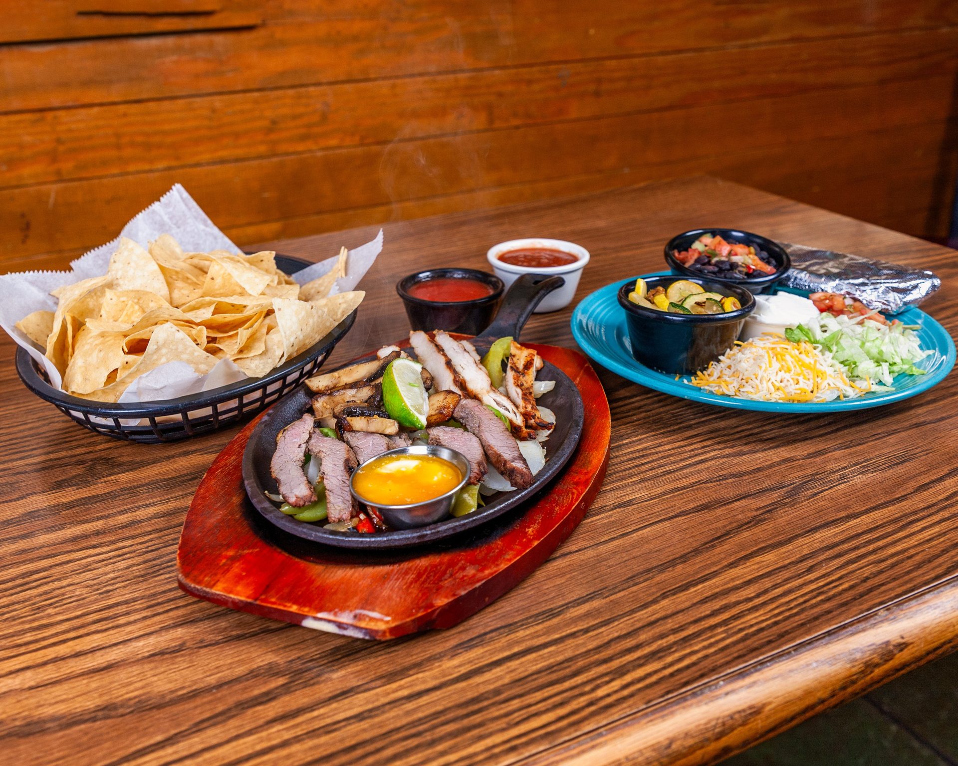 Char-Grilled Fajita Skillets