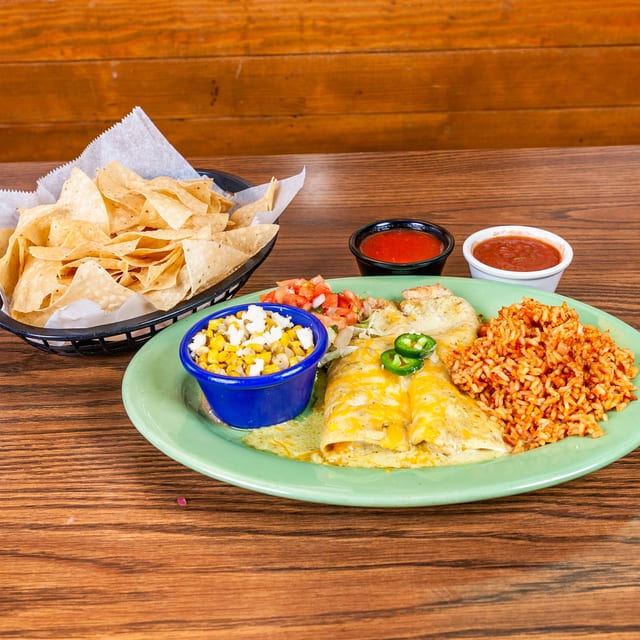 Shrimp Enchilada.